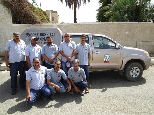 mobiele teams in Qena